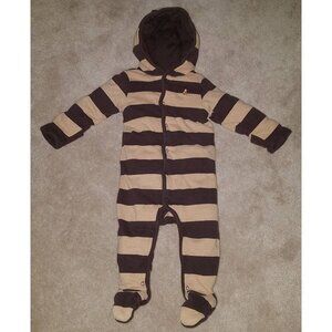 Baby Gap Hooded Footie Outfit Sleeper Bunting Thick Warm Winter Baby 6-12 Months